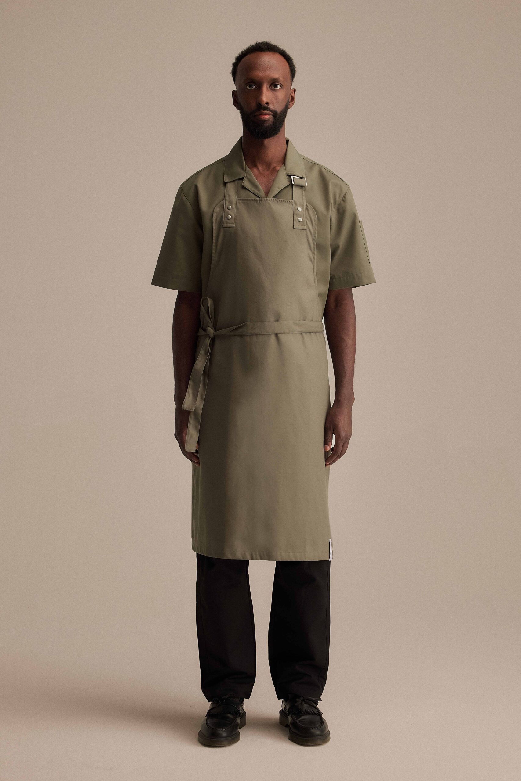CHEFS APRON - OLIVE